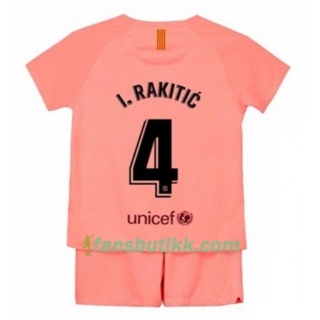 Fotballdrakt FC Barcelona I.Rakitic 4 Barn Tredjetrøye 2018-2019 Kortermet